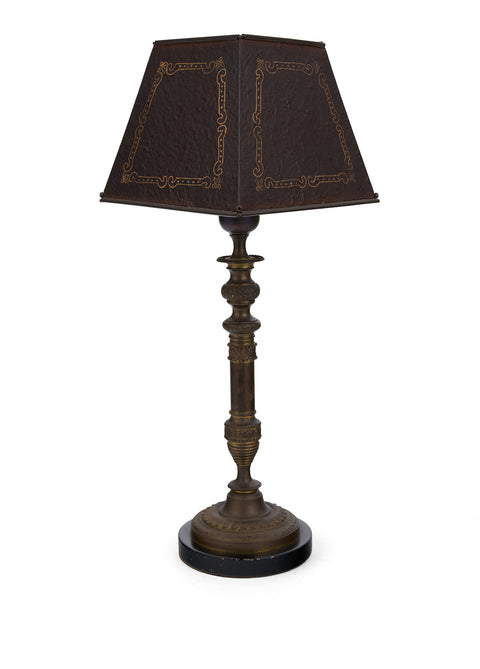 Leone Aliotti Bronz Abajur