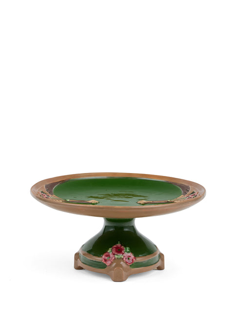 Ayaklı Yuvarlak Art Nouveau Servis
