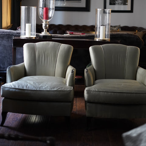 Baker Furniture Çift Scallop Modeli Berjer