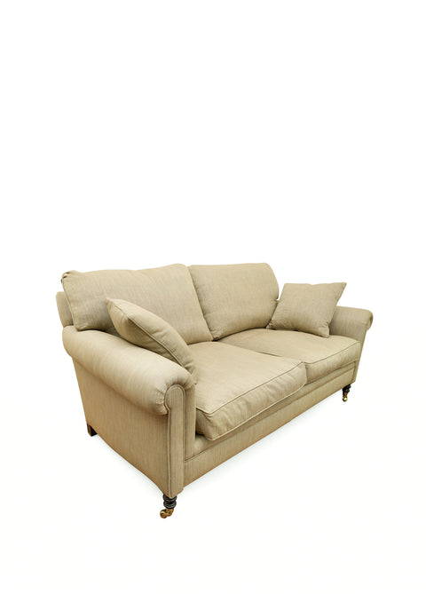 Vintage George Smith Elverdon Arm Cushion Back - İkili Kanepe