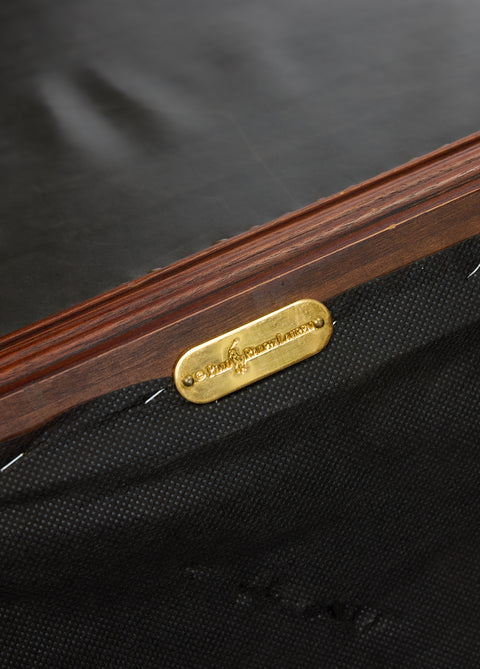 Ralph Lauren İkili Vintage Deri Sandalye