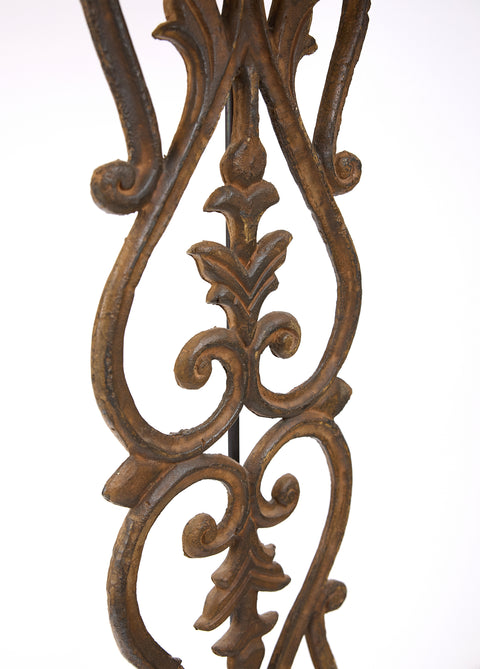 Red Hat Wrought Iron Lampshade