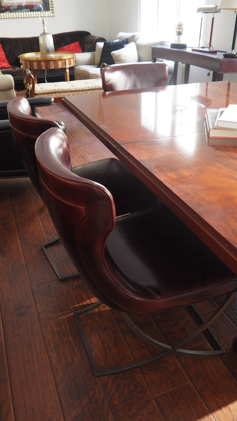 Baxter Paloma Chair Deri Sandalye